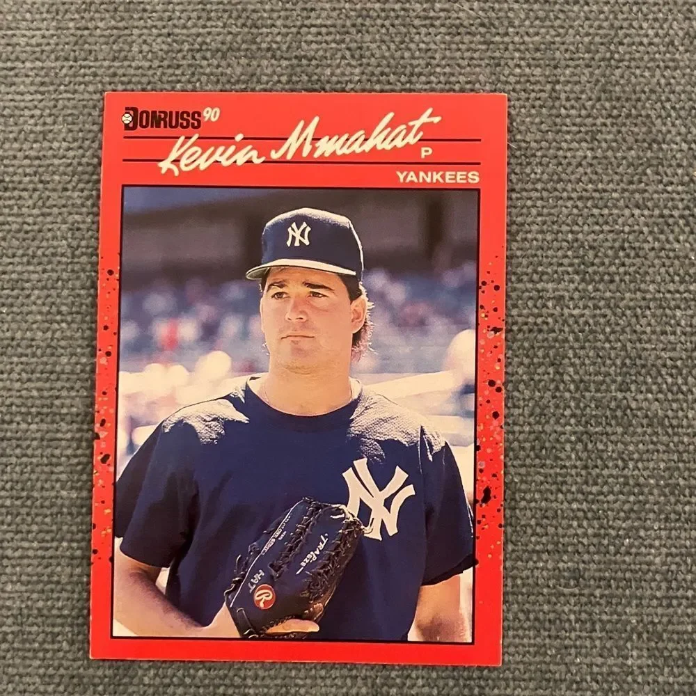 1990 Donruss New York Yankees Baseball Card Trading Card